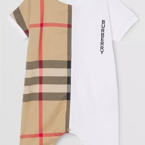 Burberry onesie